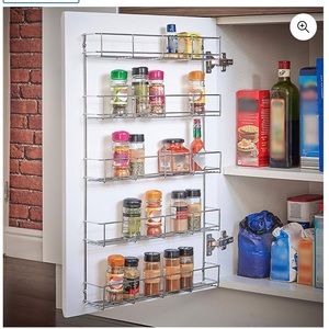 5 shelf metal spice rack brand new
